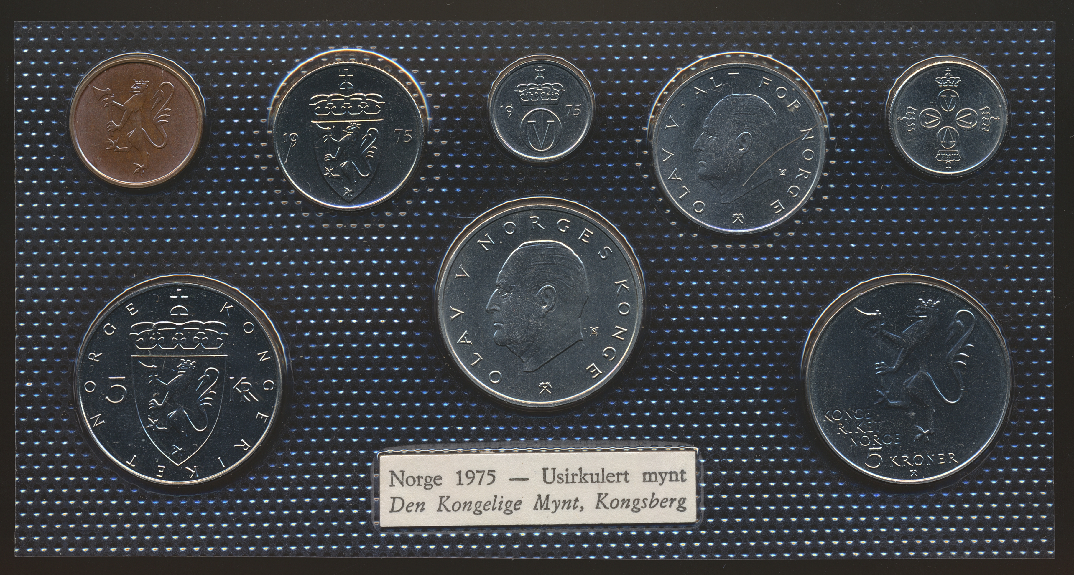 Myntsett 1975 Mykplast