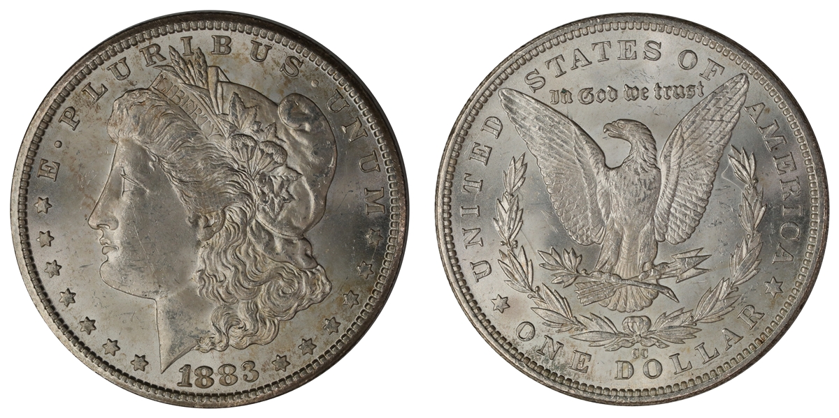 USA Morgan Dollar 1883-CC  Kv: UNC