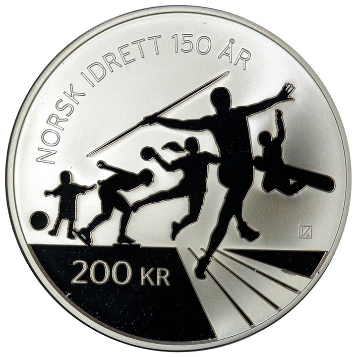 200 Kroner 2011 NIF 150 År Proof