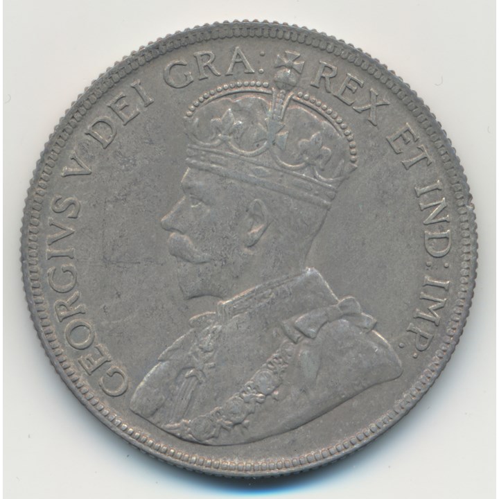 New Foundland 50 Cents 1917 C UNC