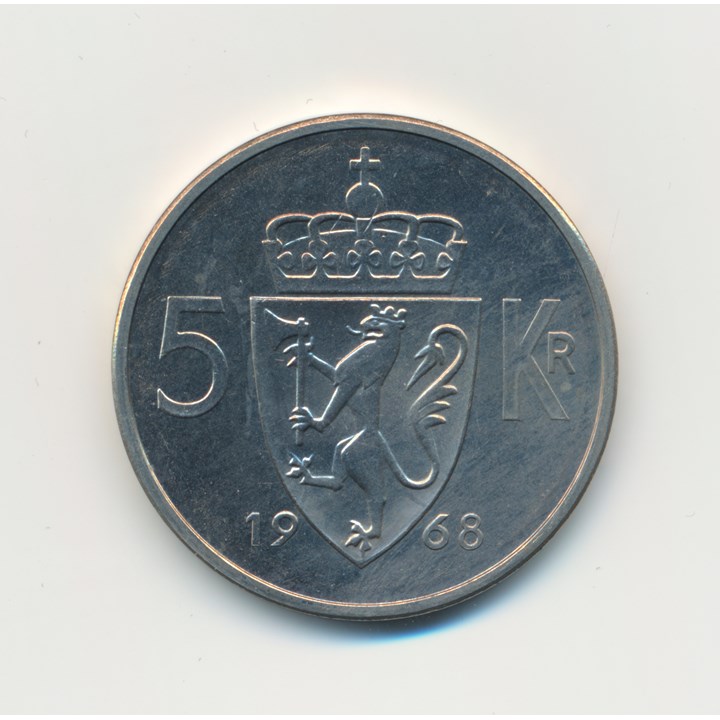 5 Kroner 1968 Prakt