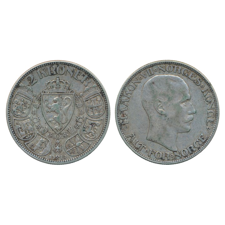 2 Kroner 1910 Kv 1