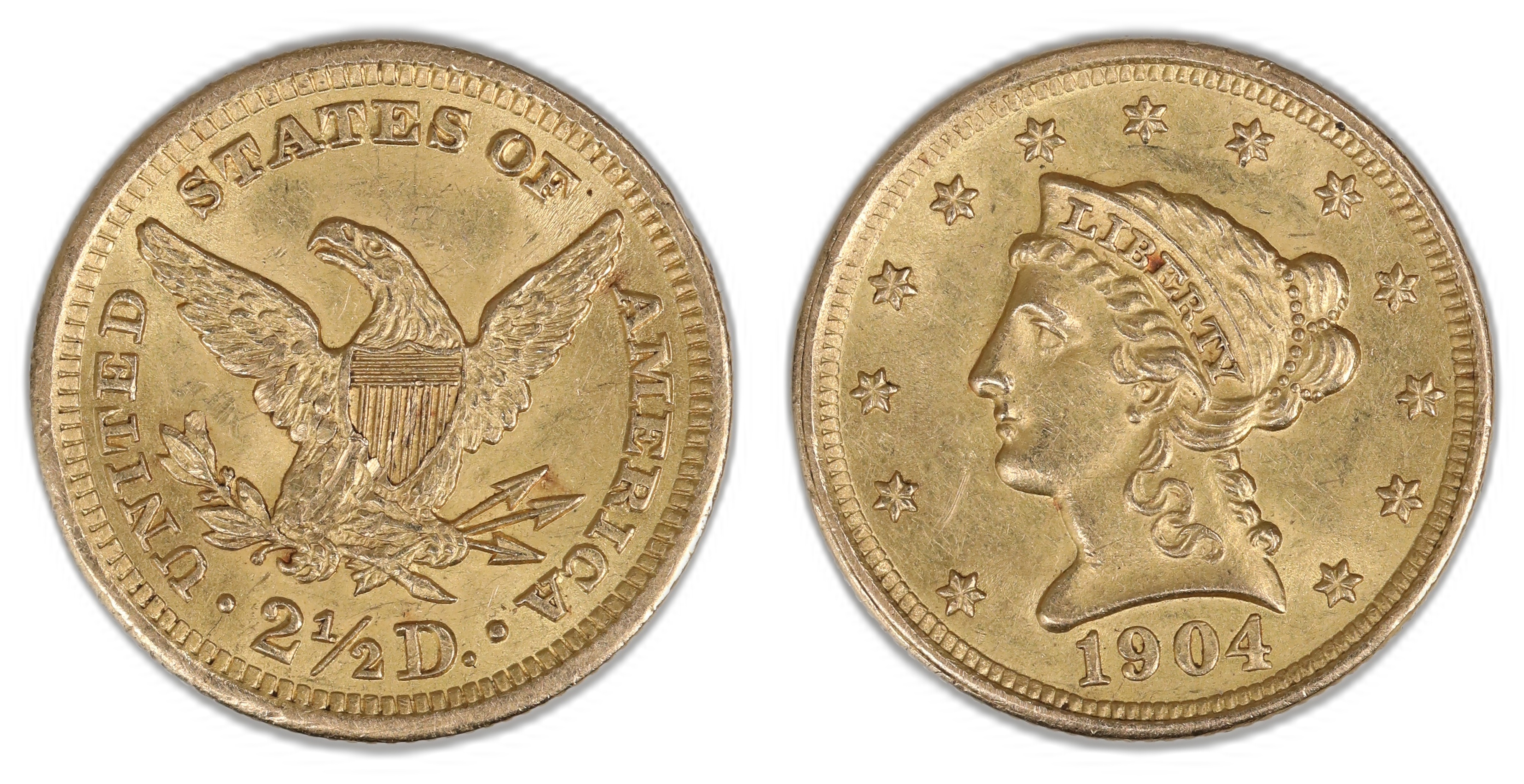 USA 2.5 Dollars 1904  Kv: UNC
