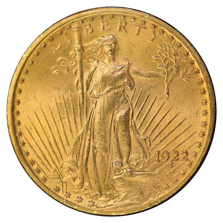 20 Dollar 1922 UNC