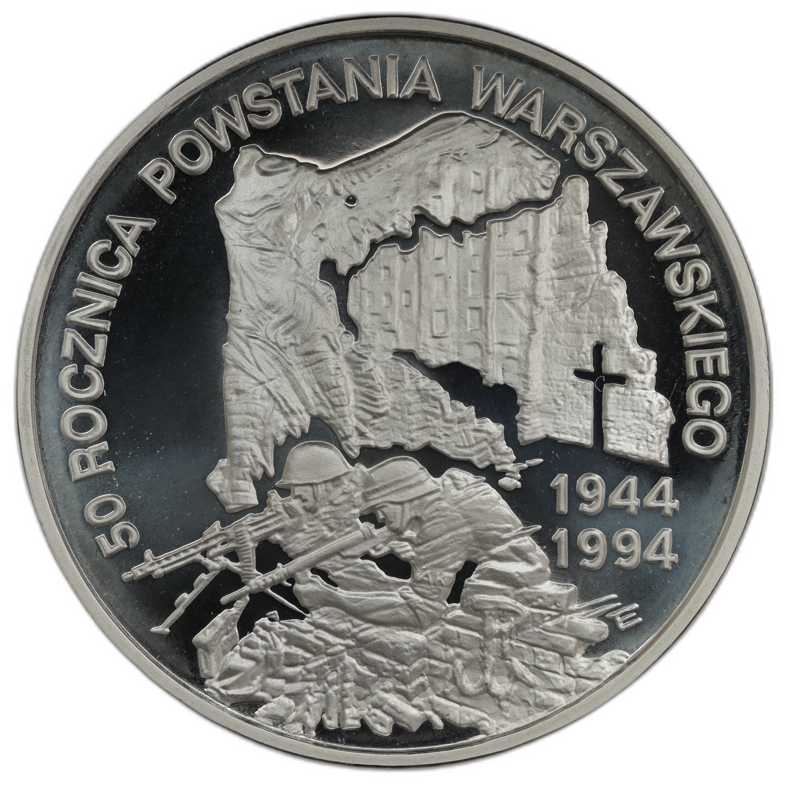 Poland 300000 Zloty 1994 Warsaw Uprising Proof