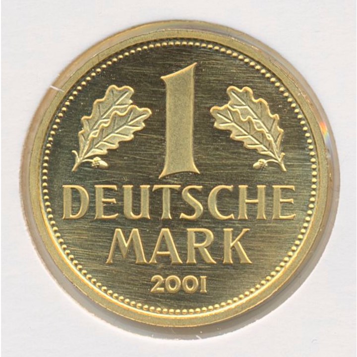 Tyskland 1 Mark 2001 G Proof