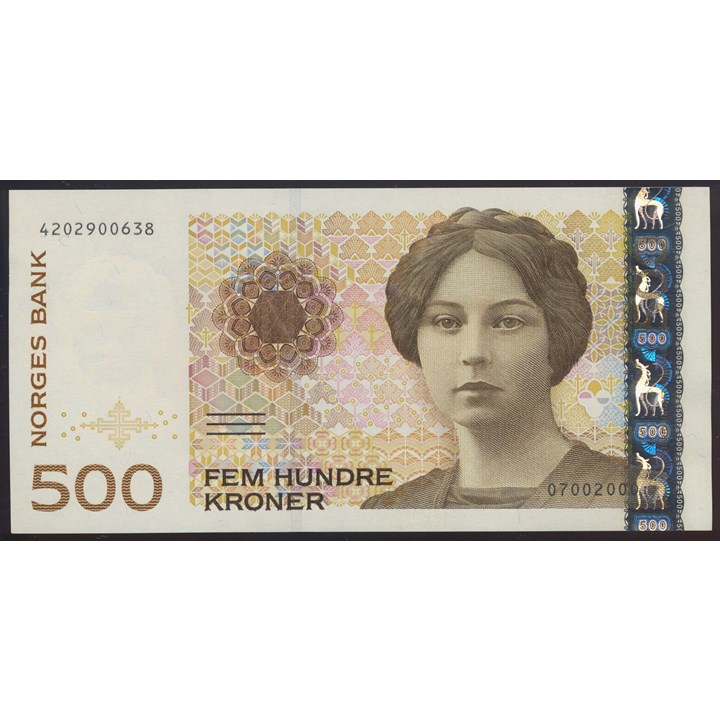 500 Kroner 2000 Kv 0