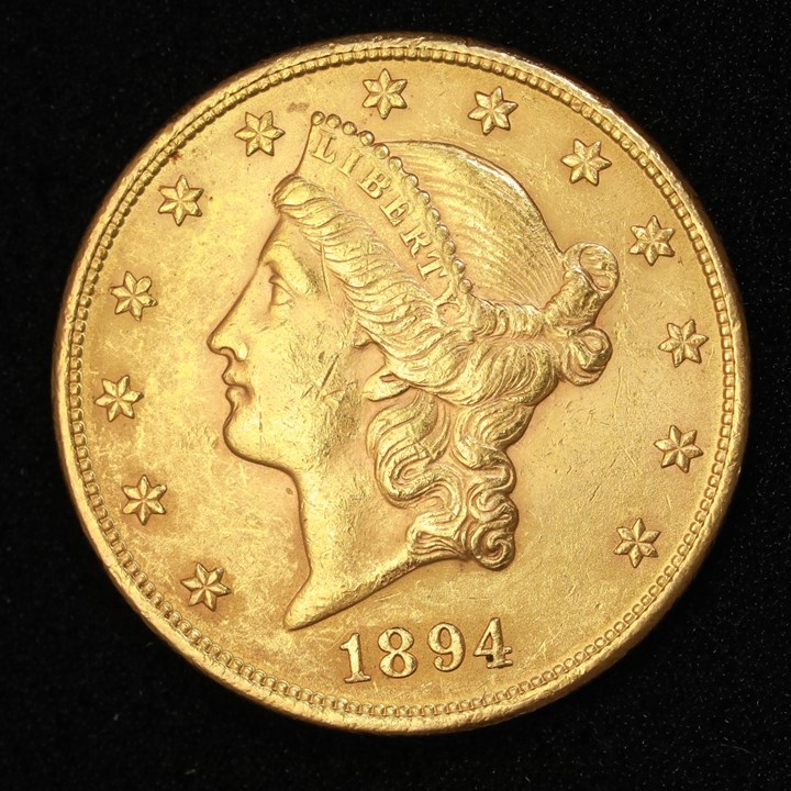 USA 20 Dollar 1894 Kv 1+/01
