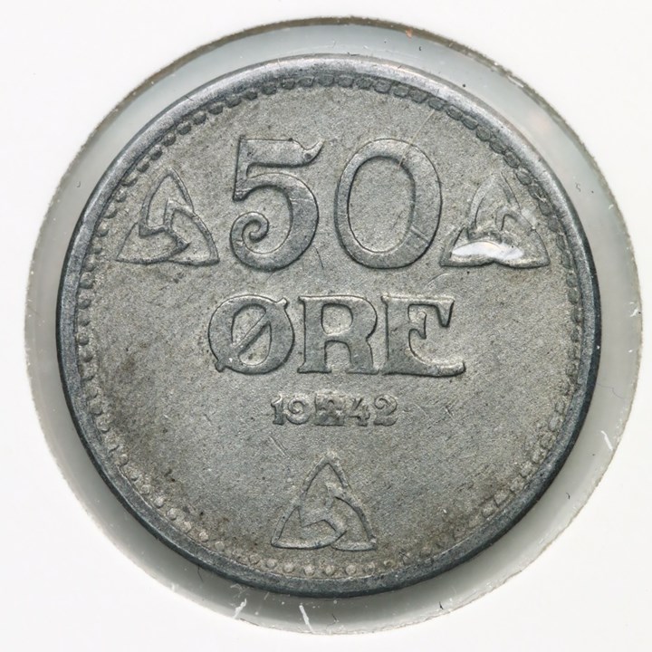 50 Øre 1942 Kv 01