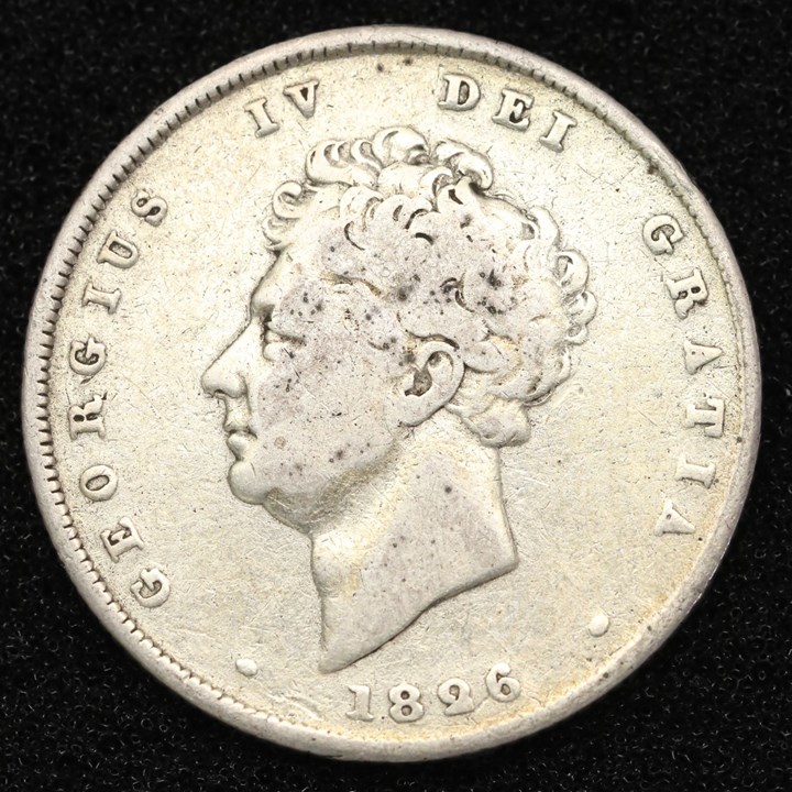 England Shilling 1826 Kv 1