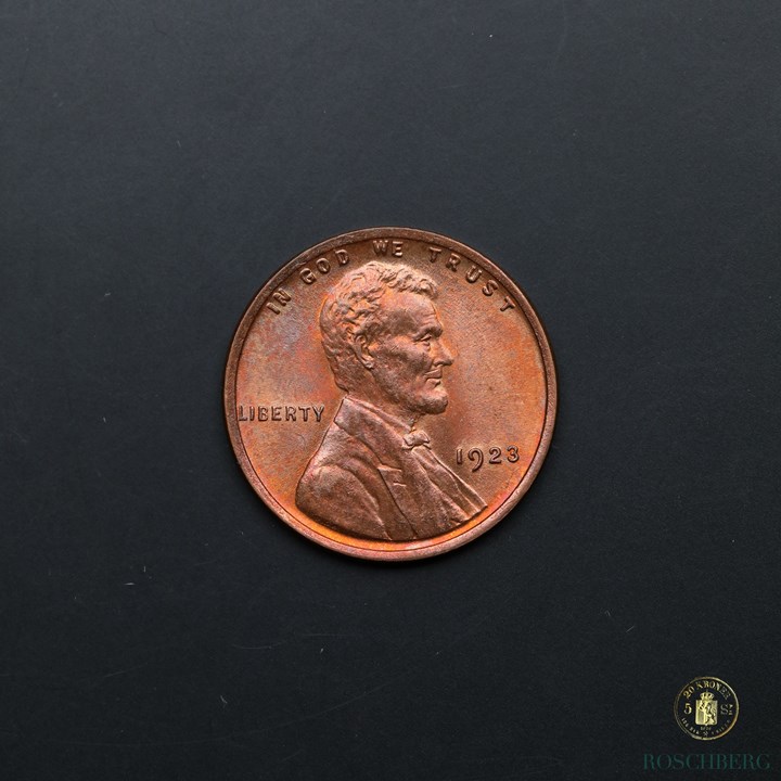 USA Cent 1923 Kv UNC