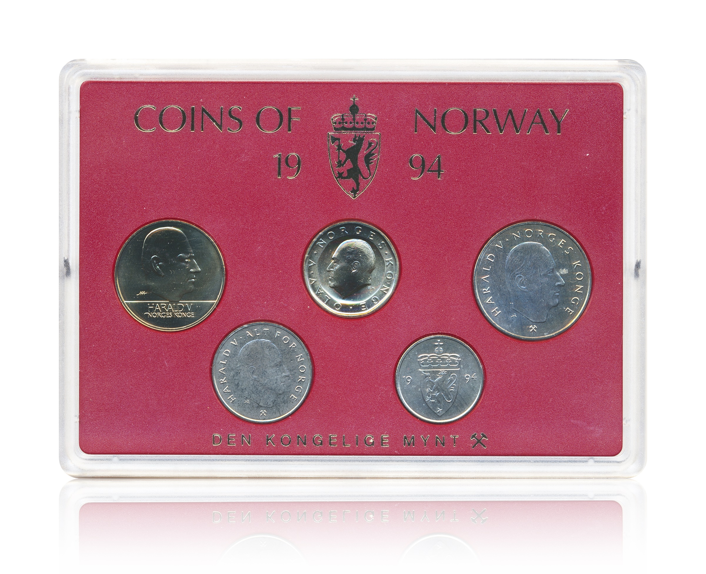 Myntsett 1994 Hardplast