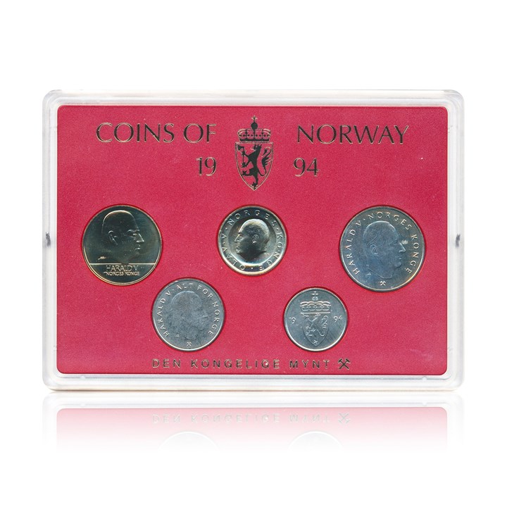 Myntsett 1994 Hardplast