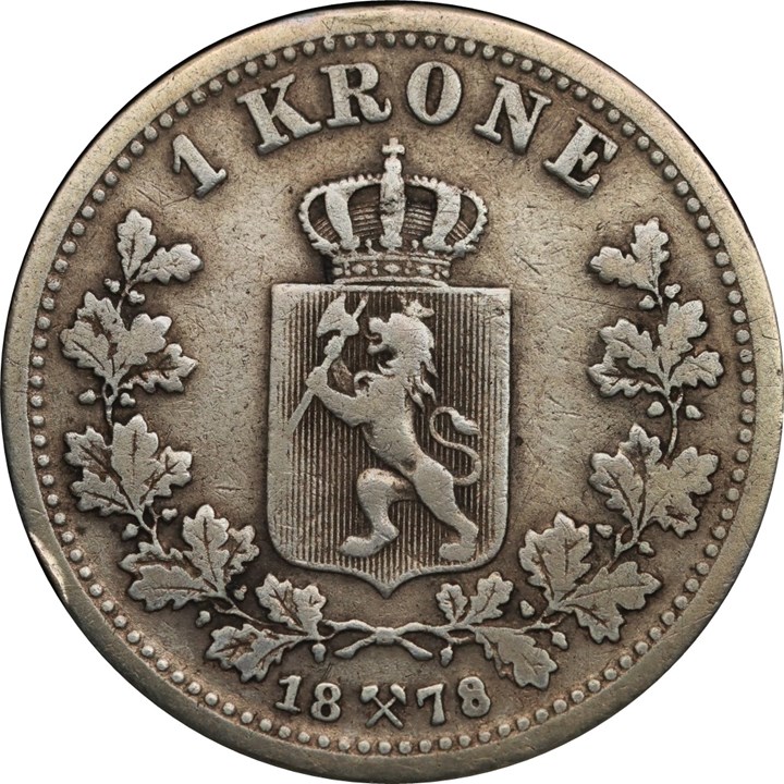 1k Ruppe 1 Kroner