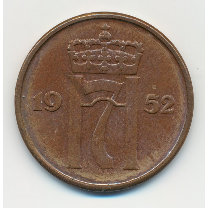 5 Øre 1952 Type 2 Kv 0