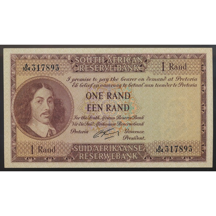 South-Africa 1 Rand ND (1962-65) P. 102 b Kv 0 (UNC)