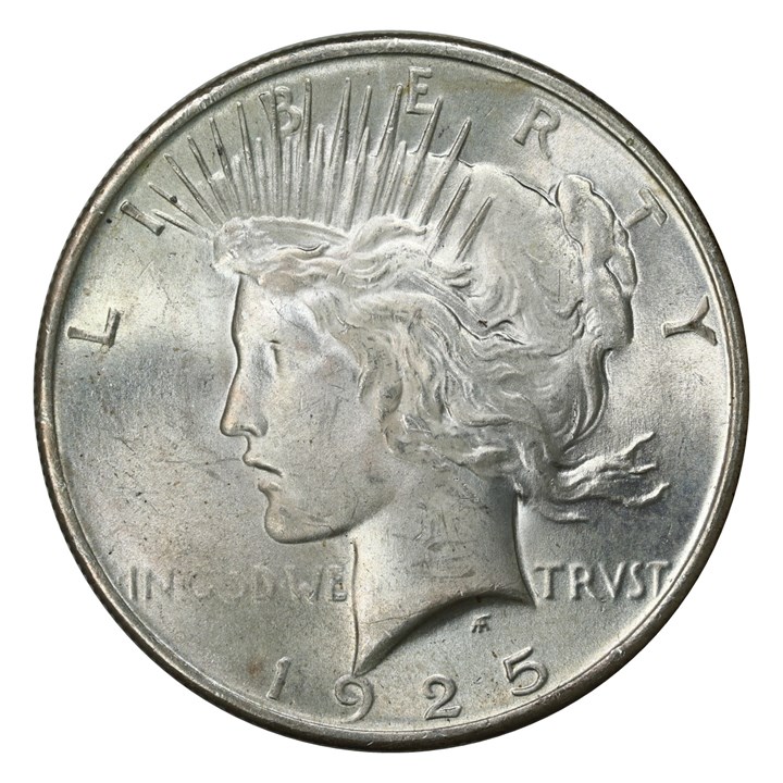 USA Peace Dollar 1925 Kv 0