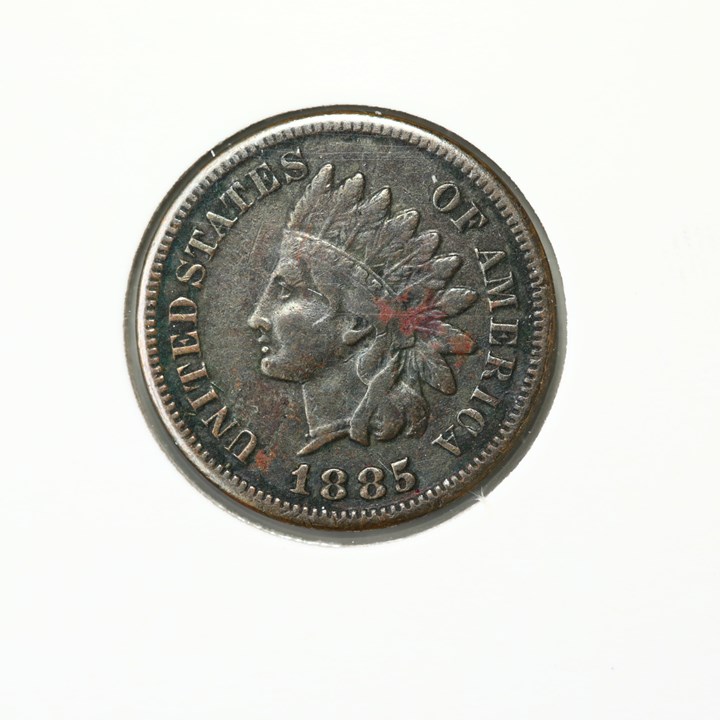 USA 1 Cent 1885 Kv 1+