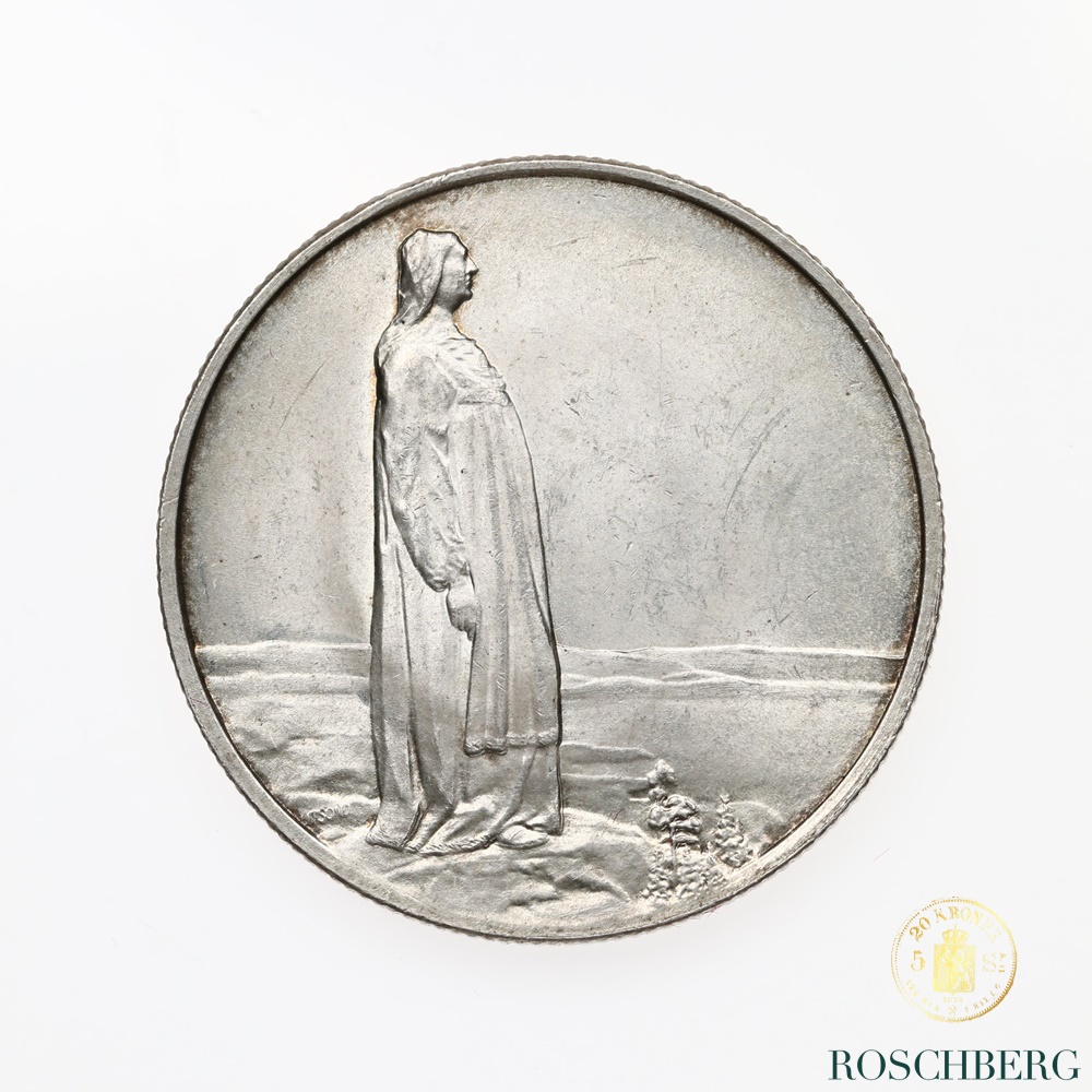 7192 2 Kroner 1914 Mor Norge Kv 0