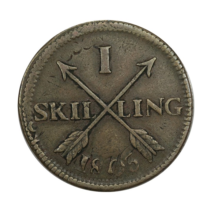 Sverige 1 Skilling 1805 Kv 1+