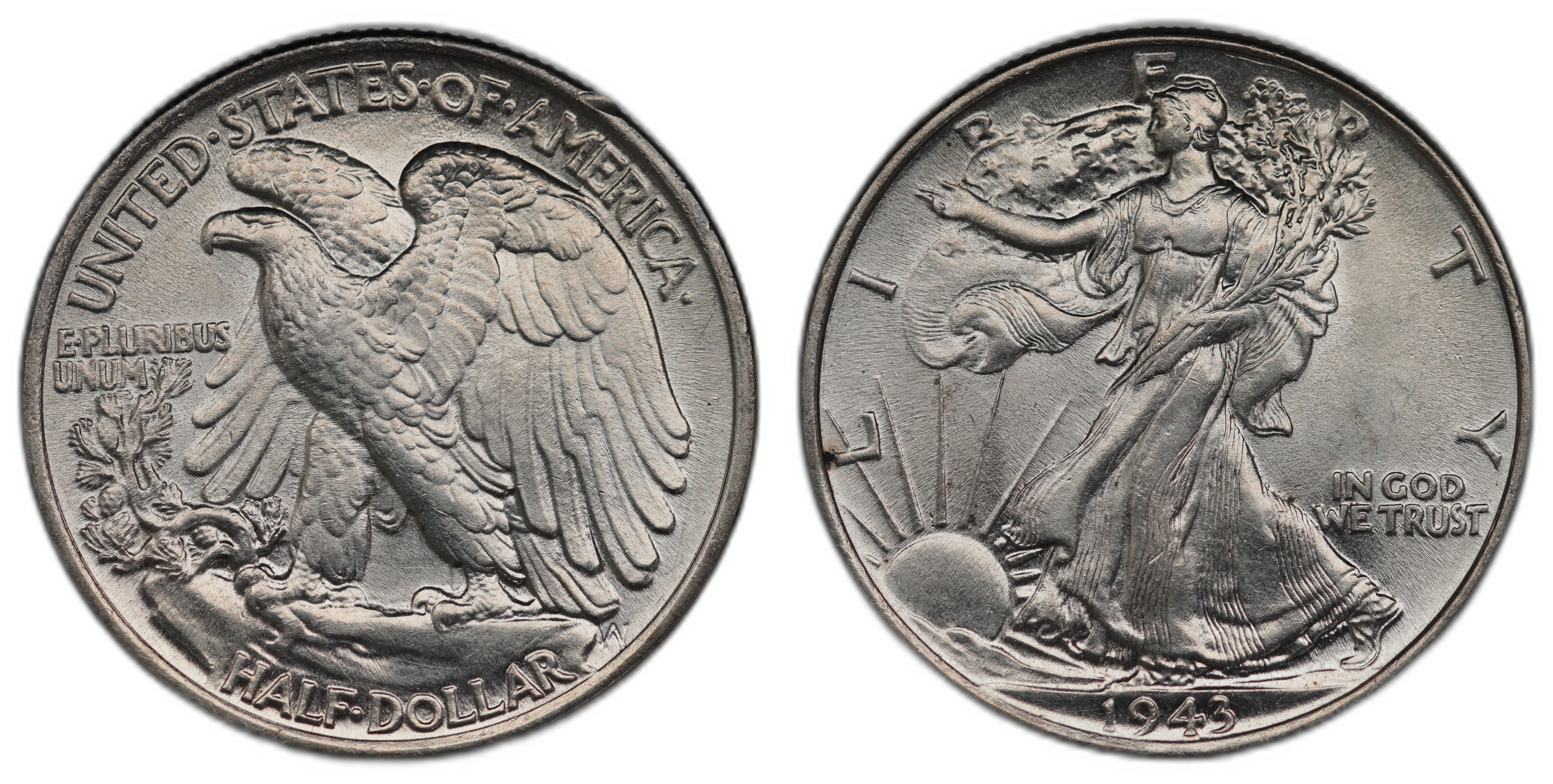 USA Half Dollar 1943 Kv: UNC