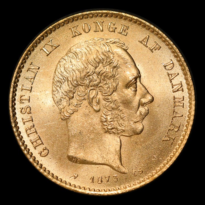 Demmark 20 kroner 1873 UNC