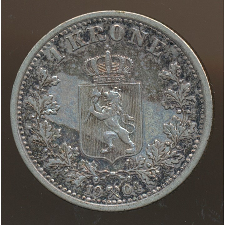 1 Krone 1904 Kv 1/1+