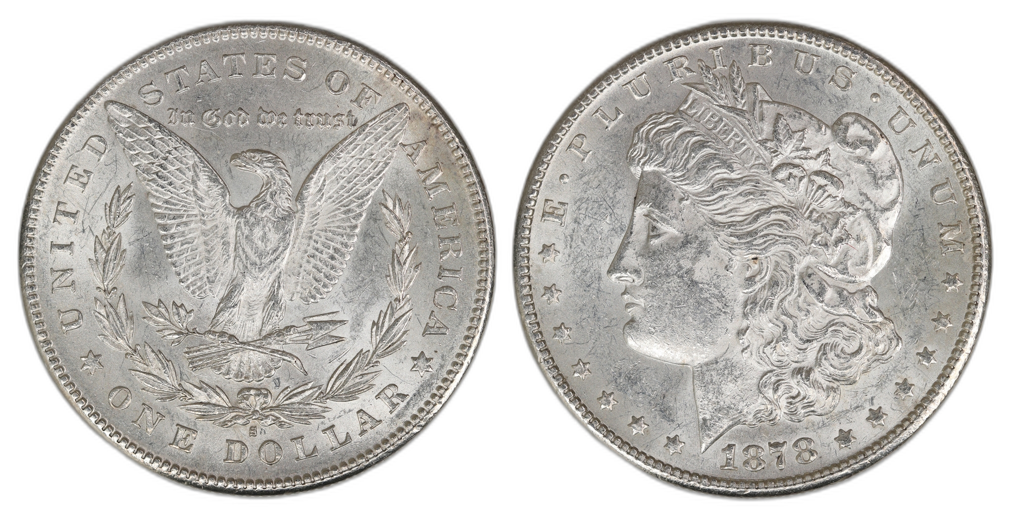 USA Dollar 1878-S  Kv: 01 (AU)