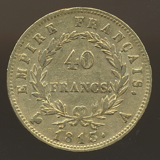 Frankrike 40 Francs 1813 A Kv 1