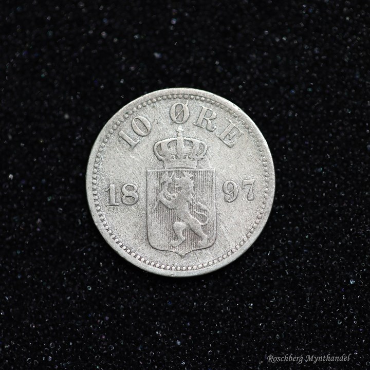 10 Øre 1897 Kv 1