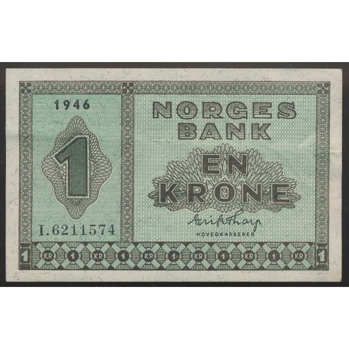 1 Krone 1946 I Kv 1+/01