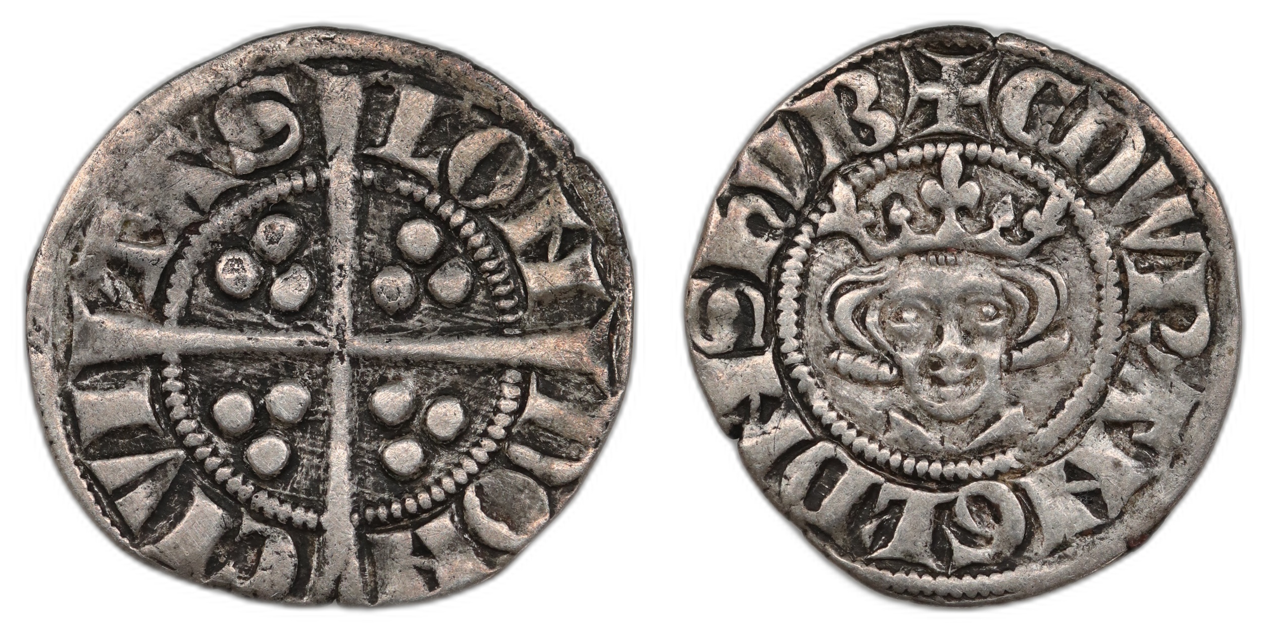 Great Britain Penny Edward I Kv VF