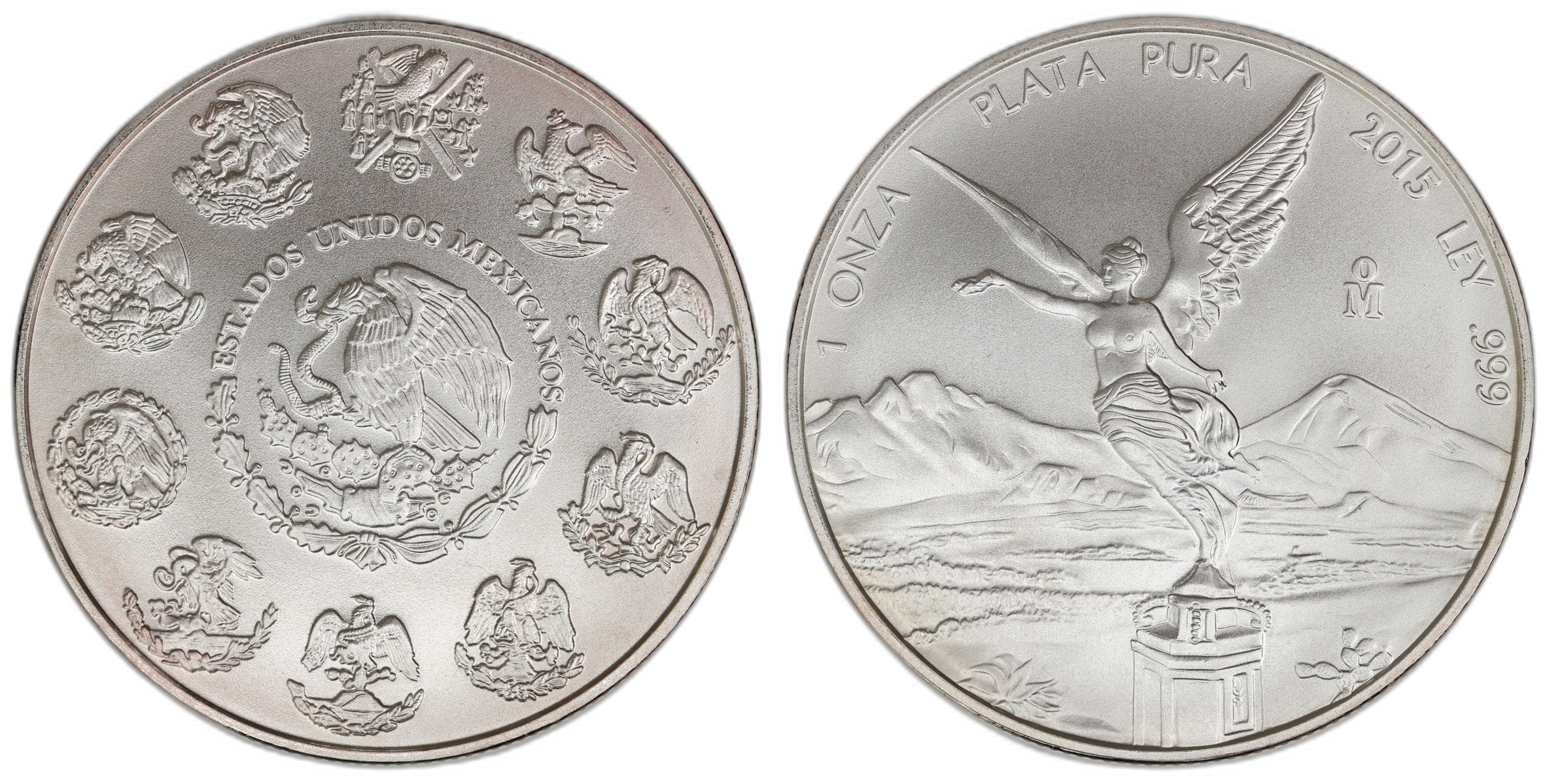 Mexico 1 Onza 2015  Kv: UNC