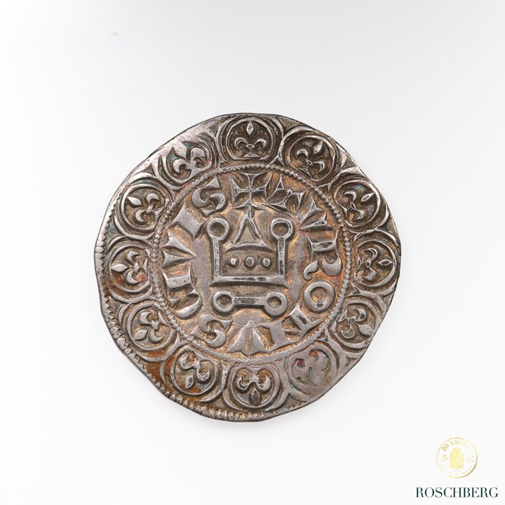 France Gros Tournois Philip IV 1285-1314 Kv AU