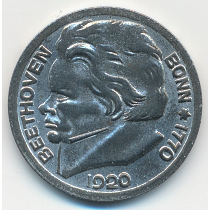 Tyskland - Bonn 10 Pfennig 1920 Kv 0