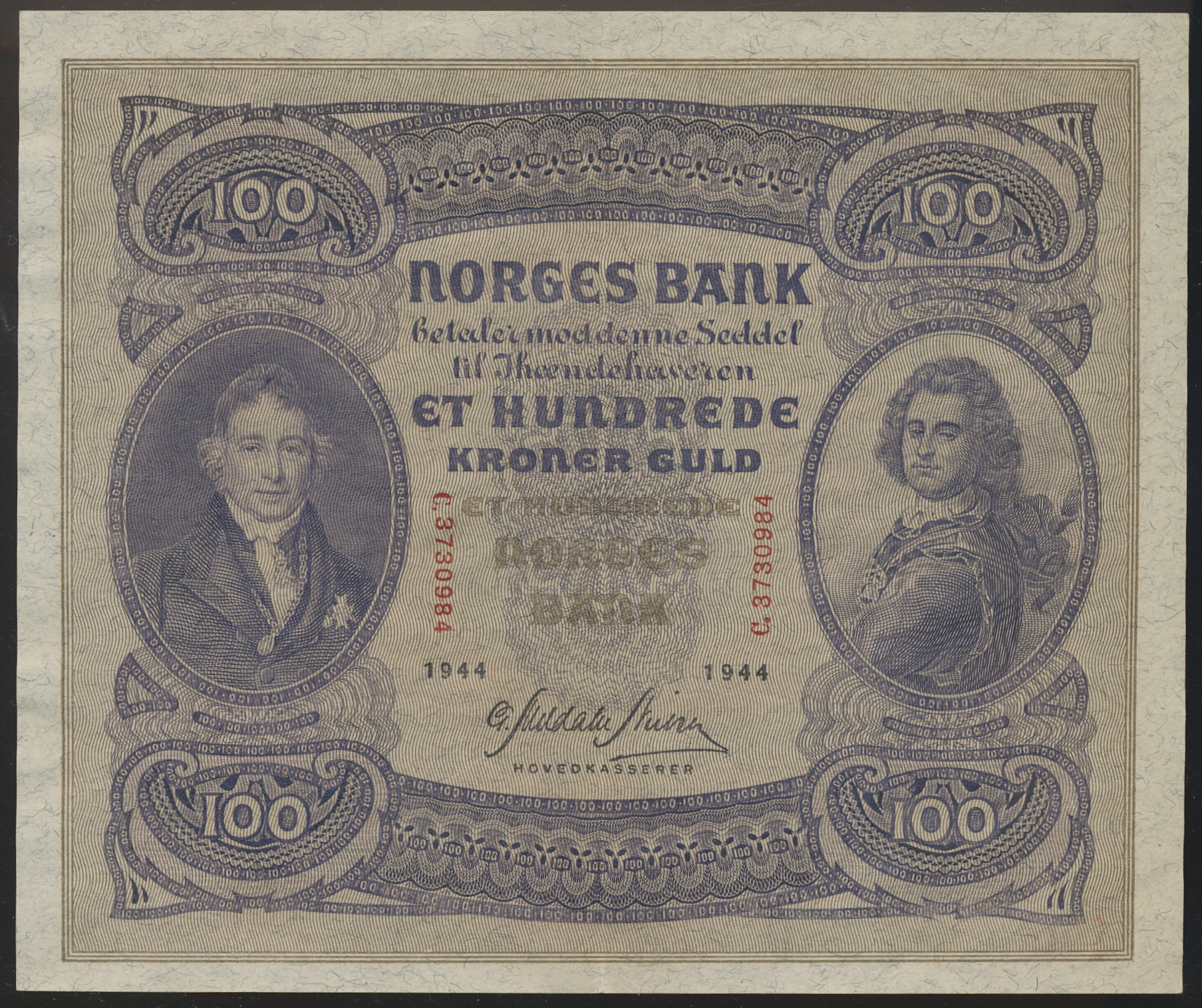 100 Kroner 1944 C Kv 01 (AU)