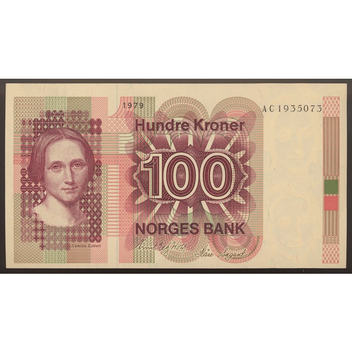 100 Kroner 1979 AC Kv 0/01