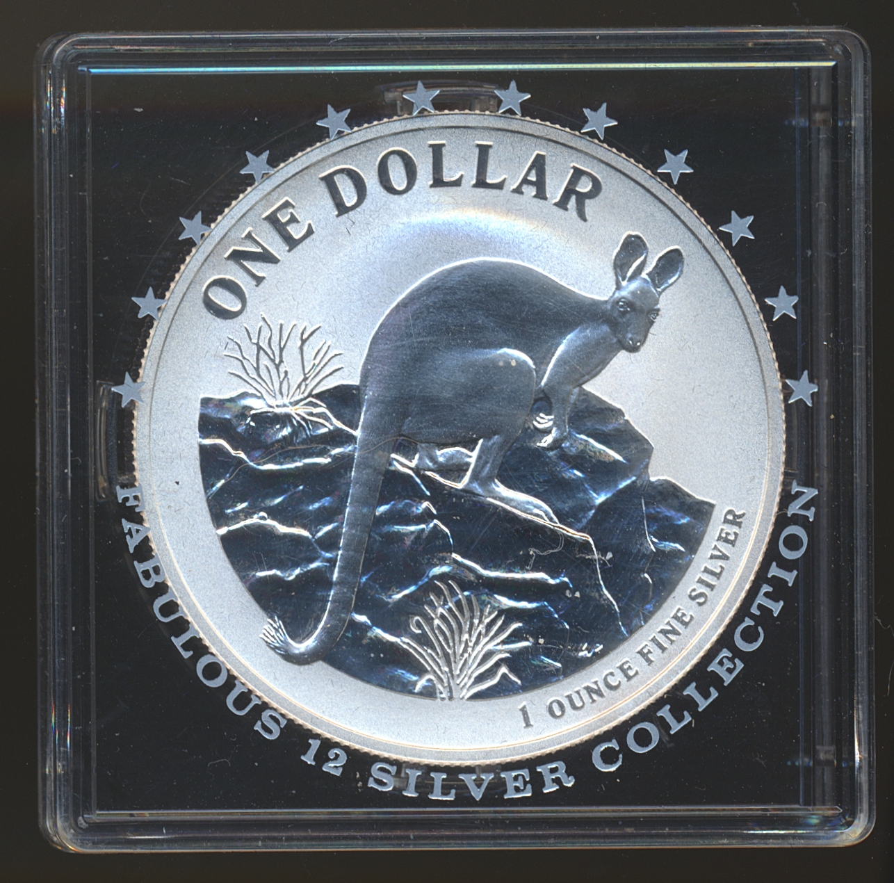 Australia Kangaroo 2010 UNC 1 Oz 999 Sølv