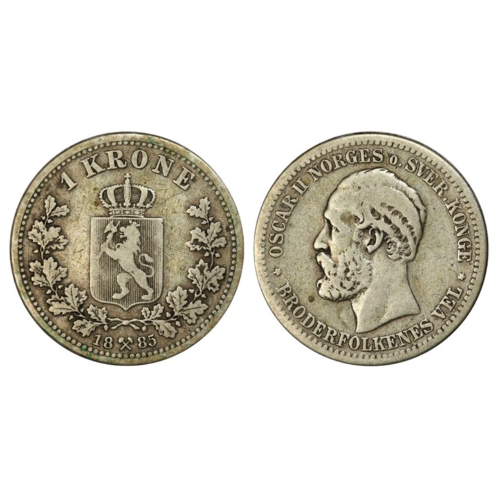 1 Krone 1885 Kv 1