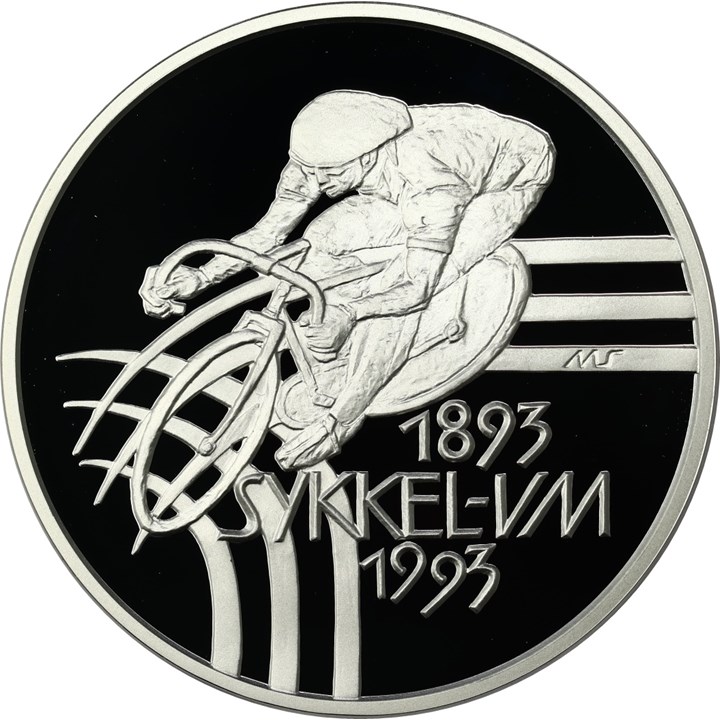 100 Kroner 1993 Banesykling Proof