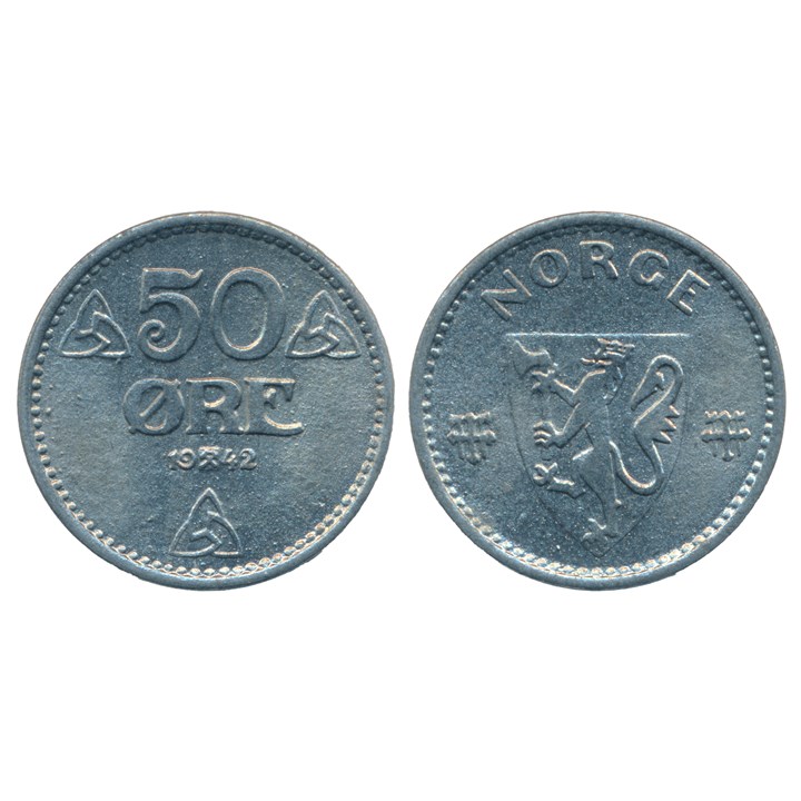 50 Øre 1942 Kv 0