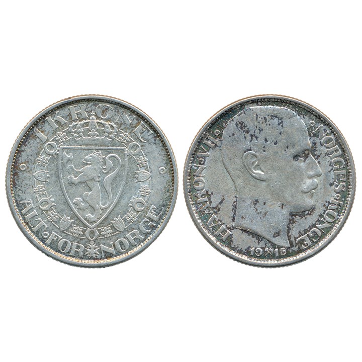 1 Krone 1916 Kv 1+/01