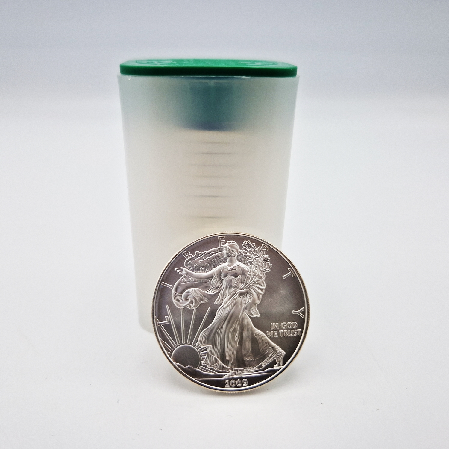 USA Silver Eagle Tube à 20 Stk 1 Oz sølv UNC