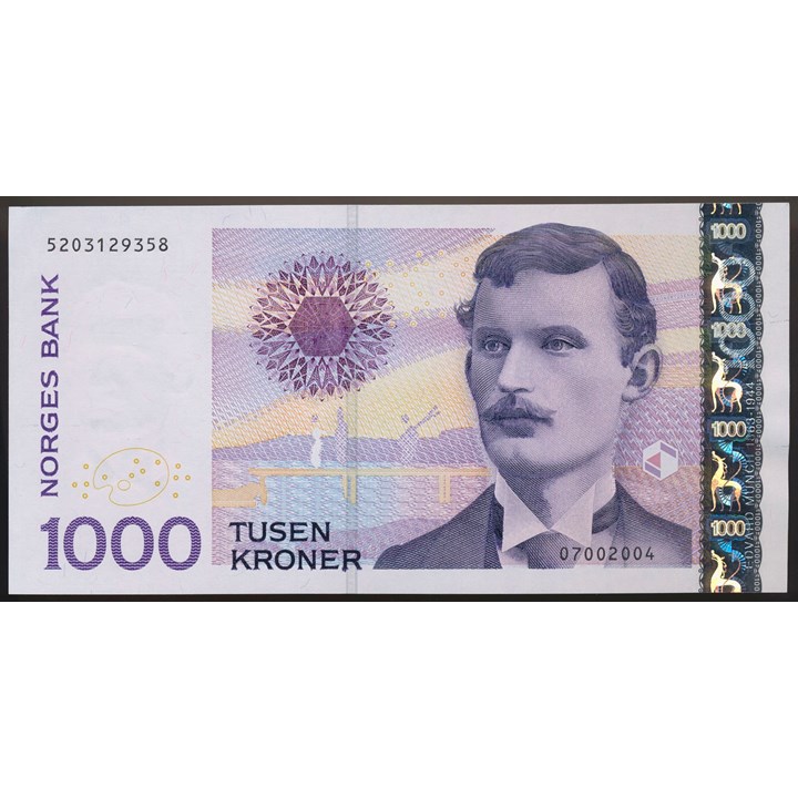 1000 Kroner 2004 Kv 0