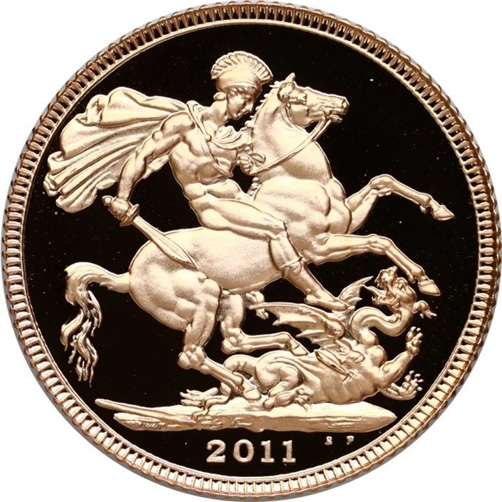 England Sovereign 2011 Proof
