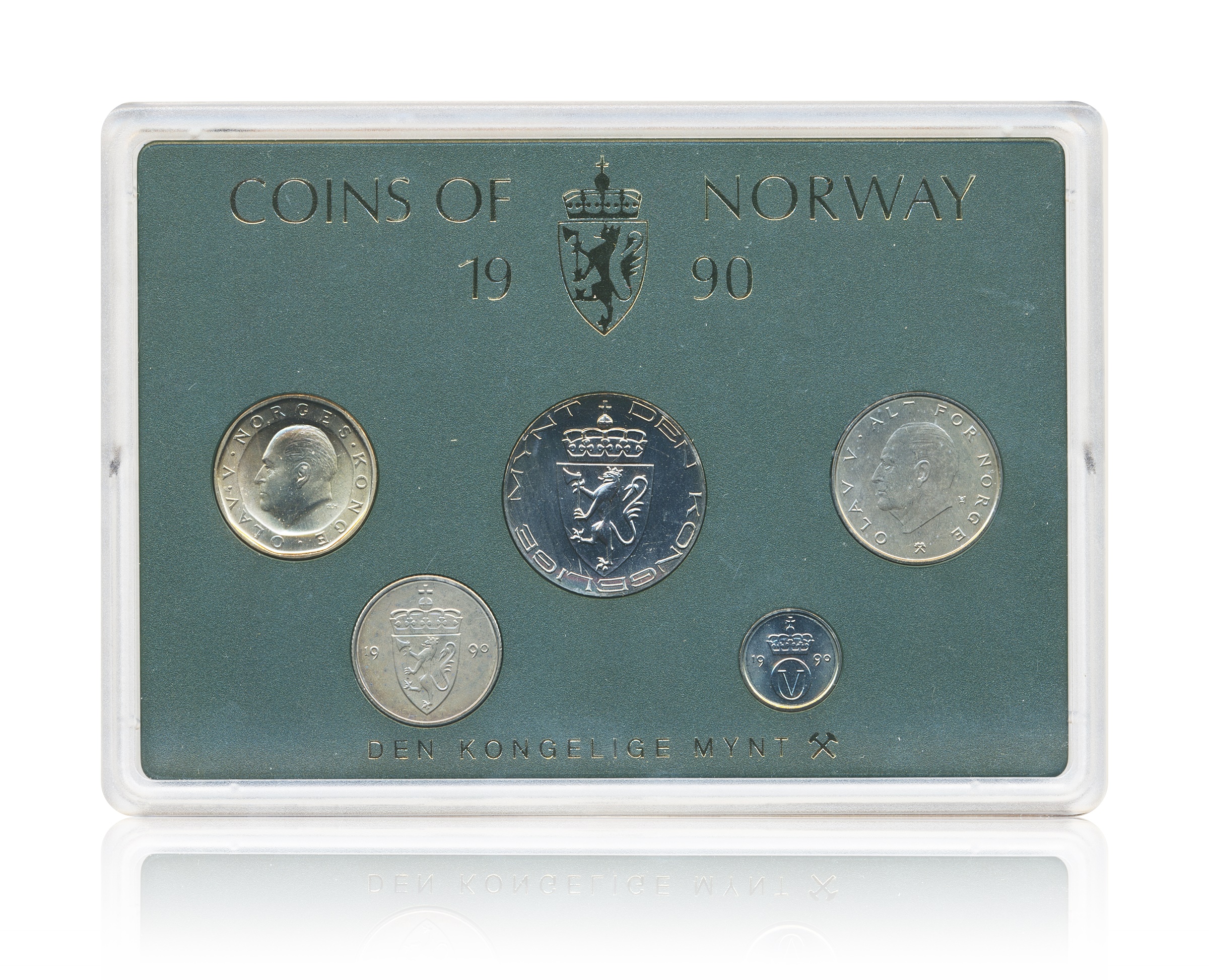 Myntsett 1990 Hardplast