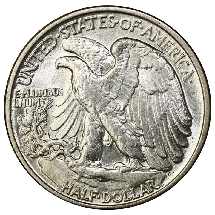 USA Walking Liberty Half Dollar 1942 Kv 0