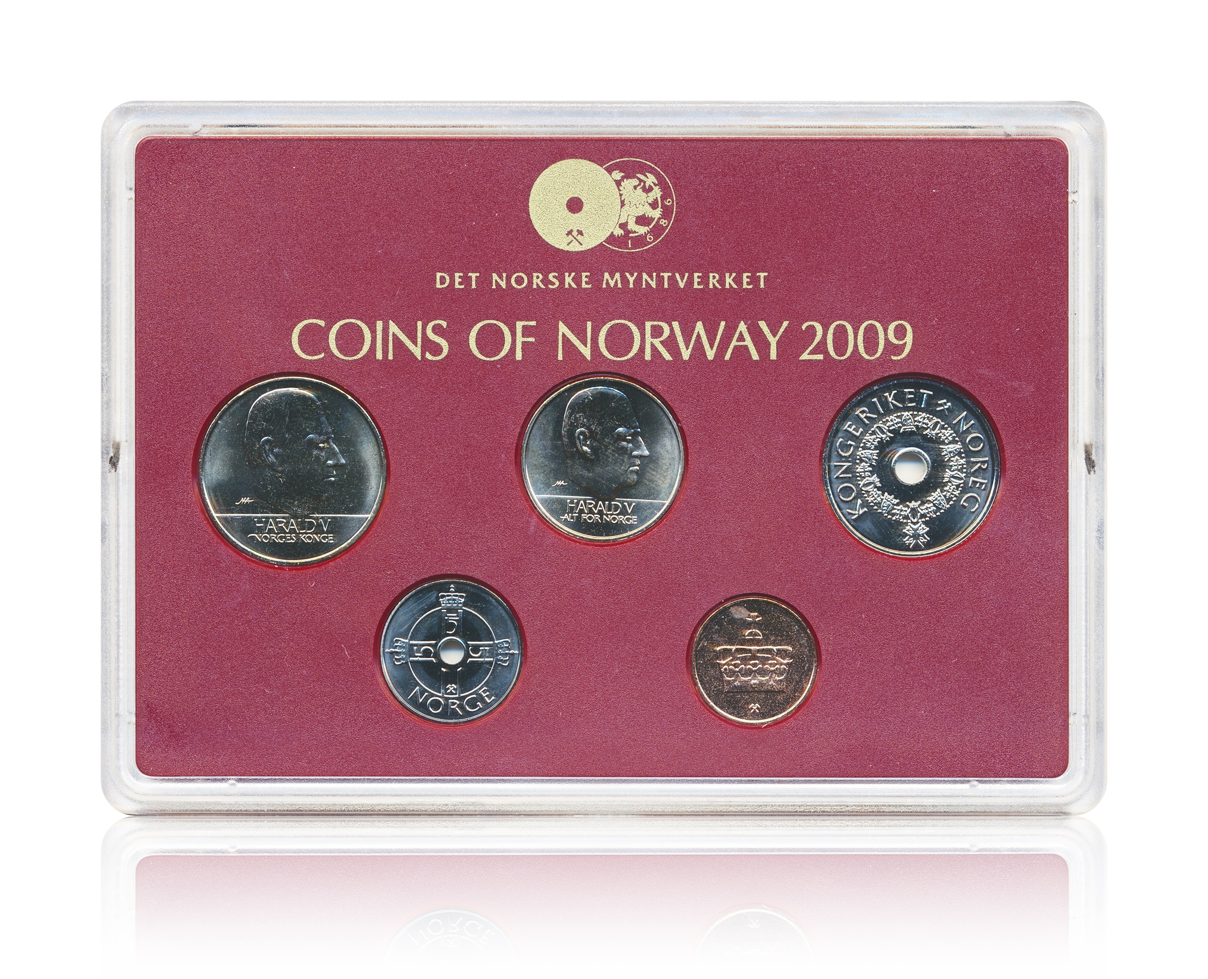 Myntsett 2009 Hardplast