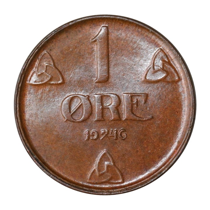 1 Øre 1946 Kv 0