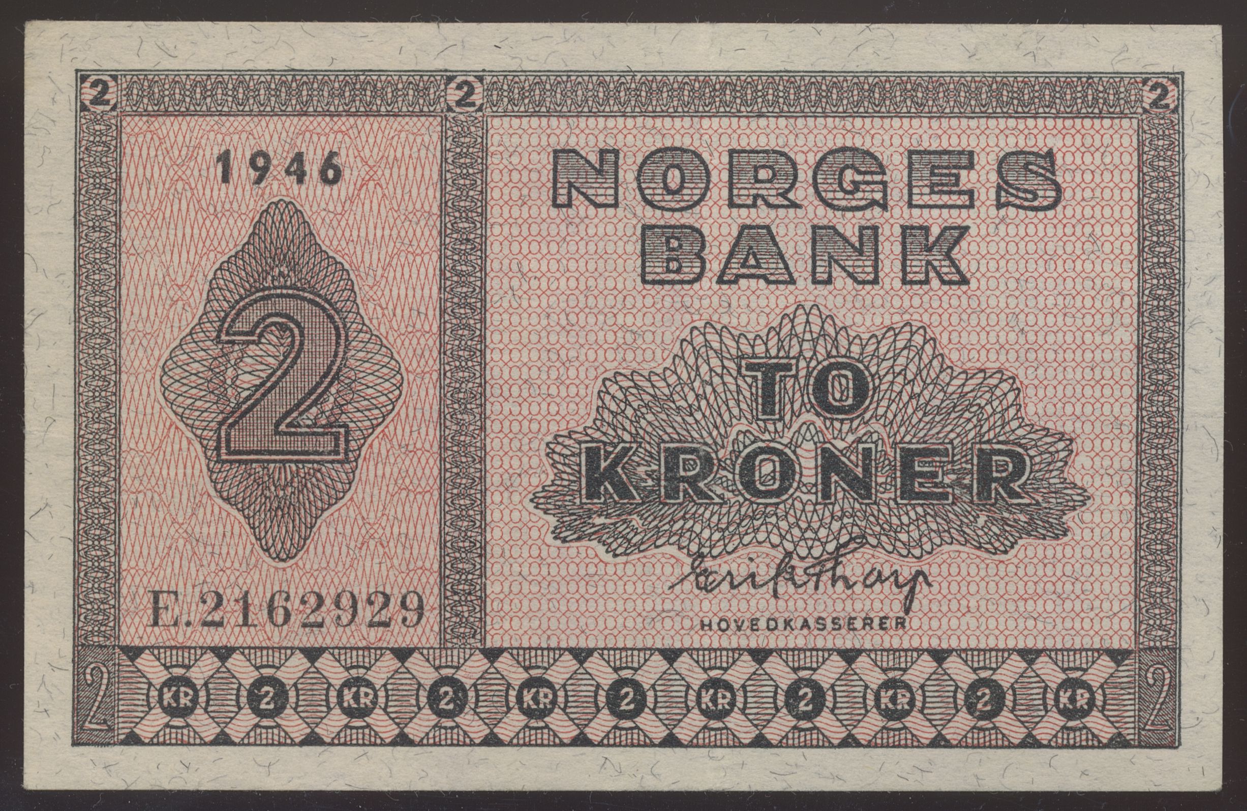 2 Kroner 1946 E Kv 1+/01